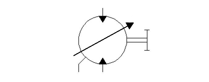 Bi-direction-variable-displacement-motor